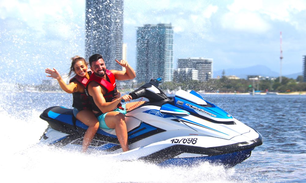 Gold Coast Jet Ski Hire and Tandem Parasail Package