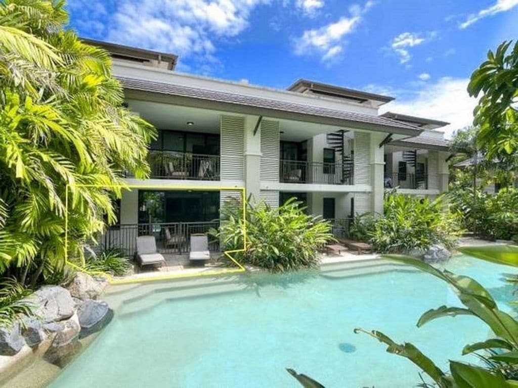 Sea Temple Port Douglas 2 Bedroom Poolside Swimout