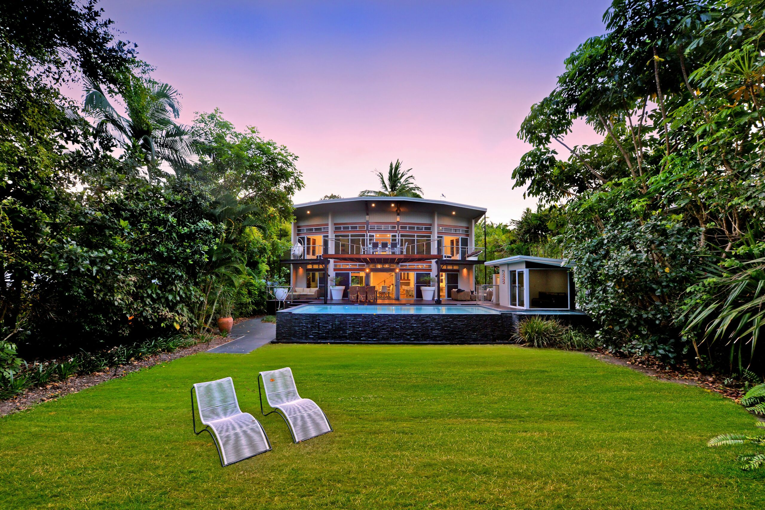 Luxury beachfront retreat