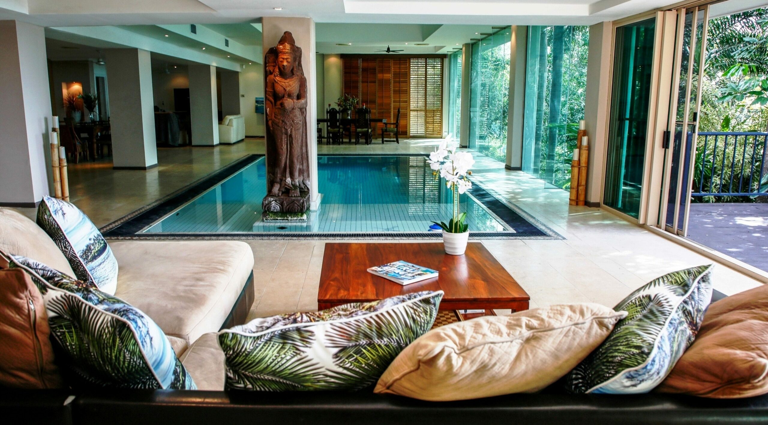 Private Penthouse Property. Discreet within the Rainforest. Panoramic Sea Views