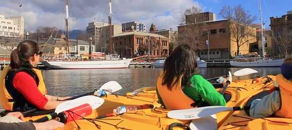 Hobart City Kayaking Half Day Tour