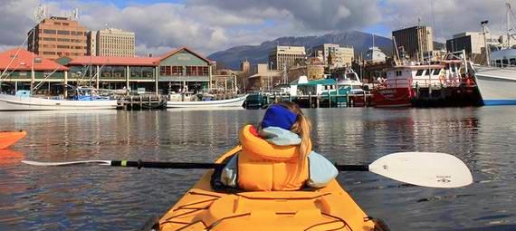 Hobart City Kayaking Half Day Tour