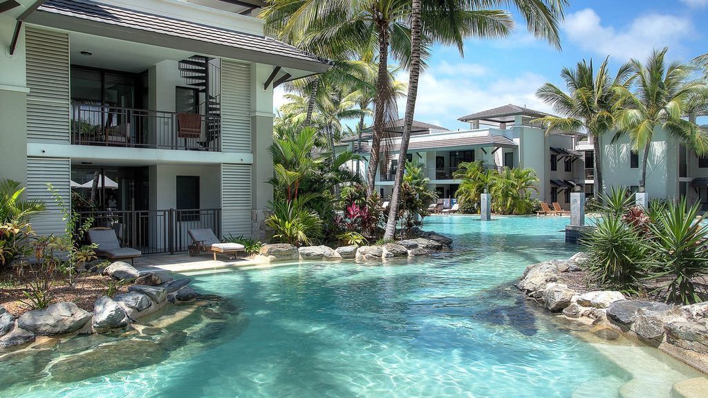 Sea Temple Port Douglas 2 Bedroom Lagoon Swimout