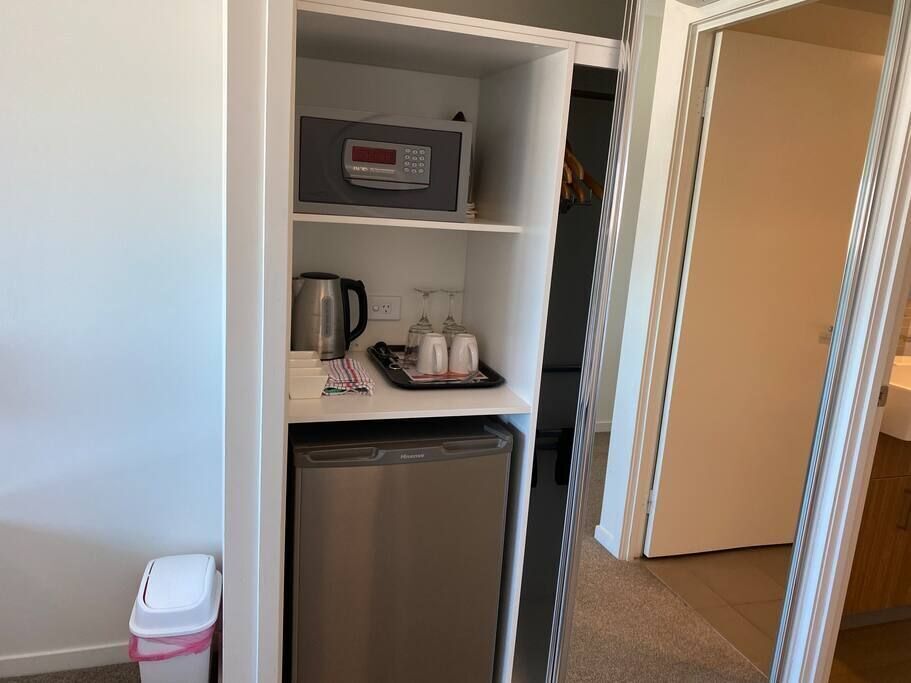 Modern Hotel Room With Self Check in Facility