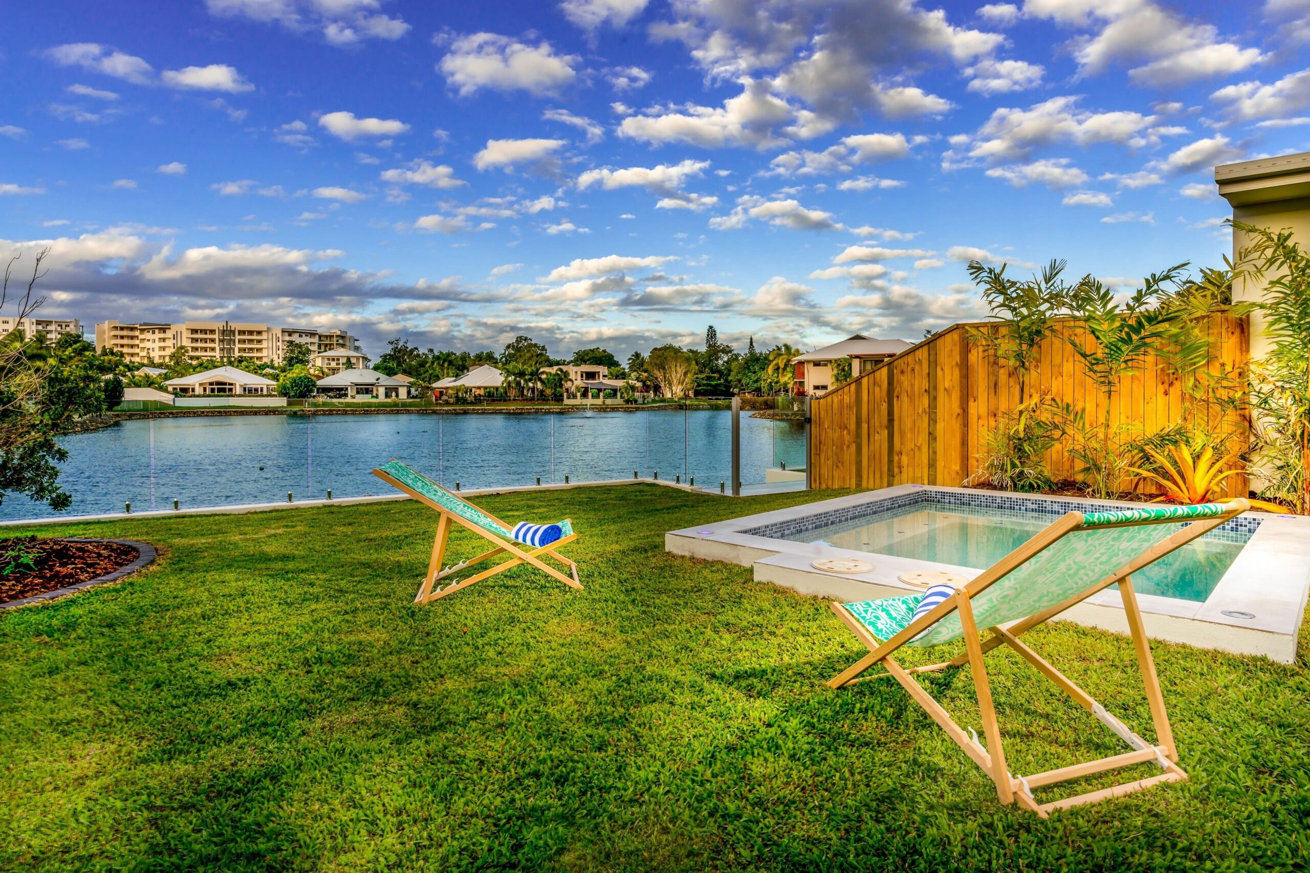 Stunning NEW Villa ON Blue Lagoon With Plunge Pool