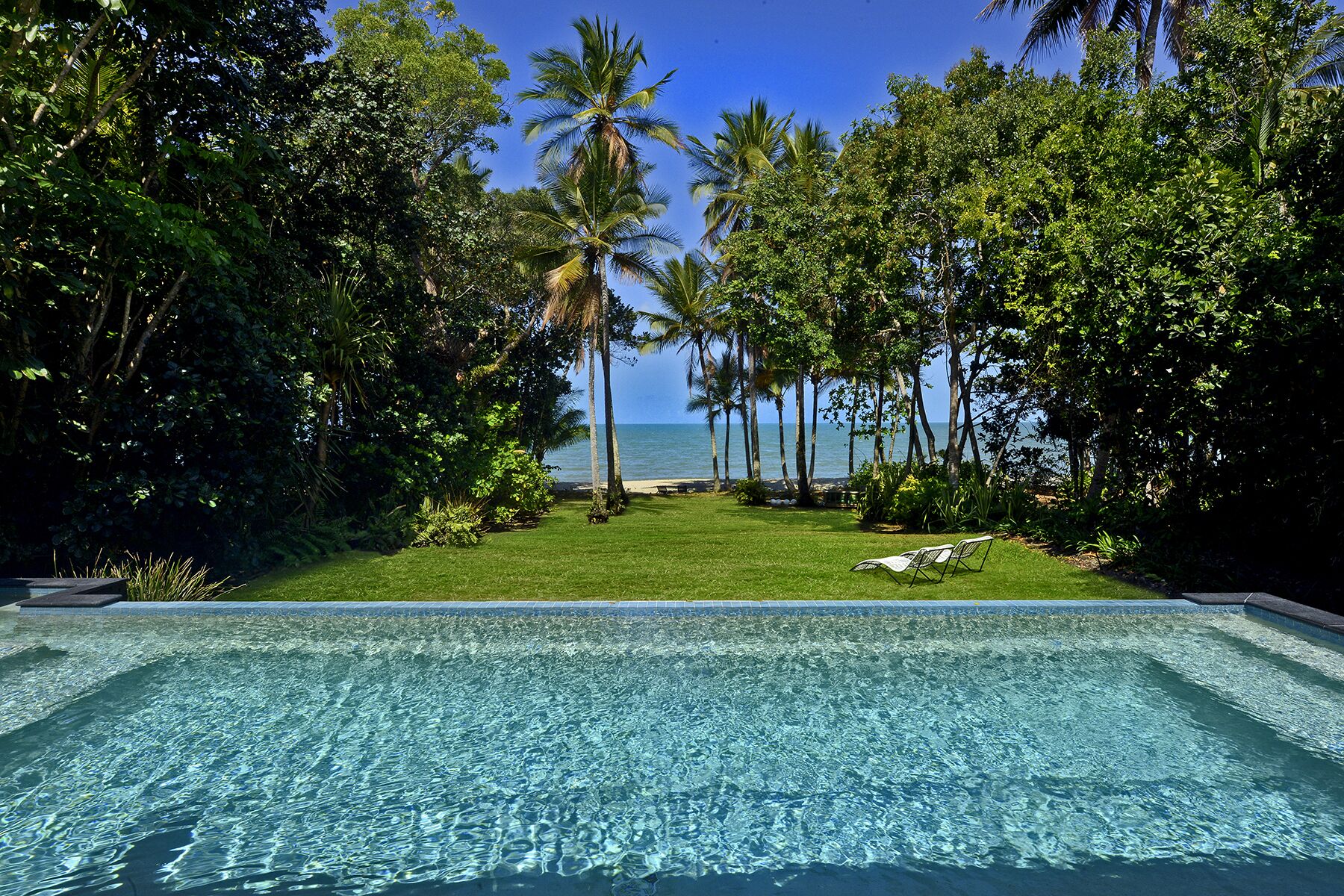 Luxury beachfront retreat