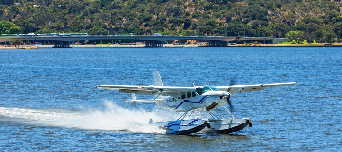 Swan River to Rottnest Island Seaplane Day Tour