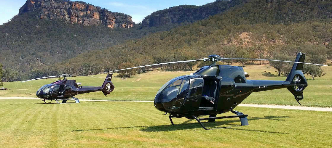 Blue Mountains Helicopter Flight