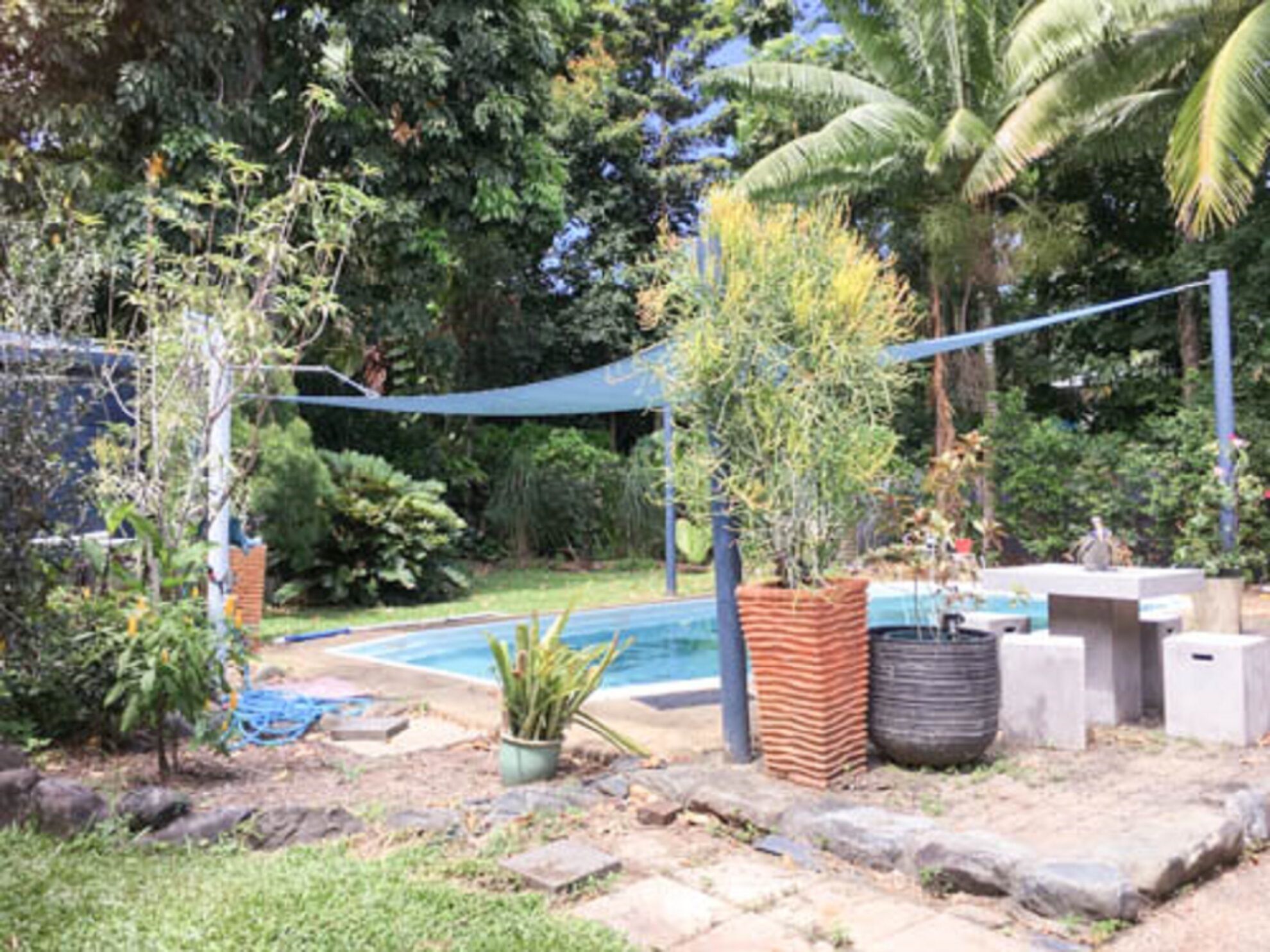 Lovely large 2 bedroom home with swimming pool