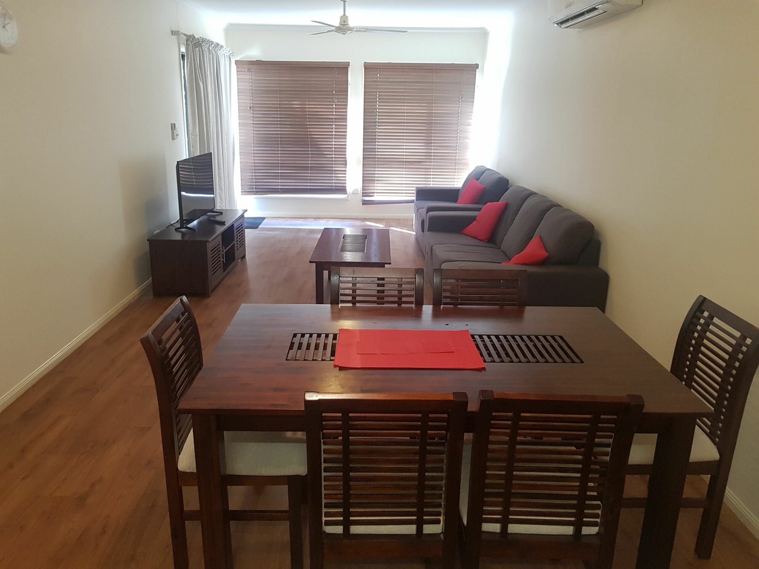 Furnished modern home - 3 bedroom, 2 bathroom, carport, airconditioned