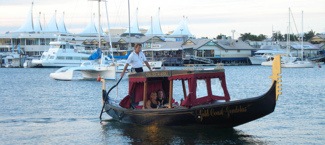 Gold Coast Romantic Gondola Cruise for Two