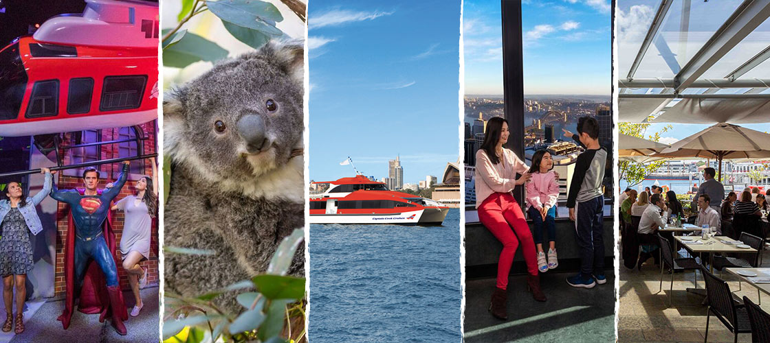 Sydney 4 Attractions Pass with Lunch and Cruise