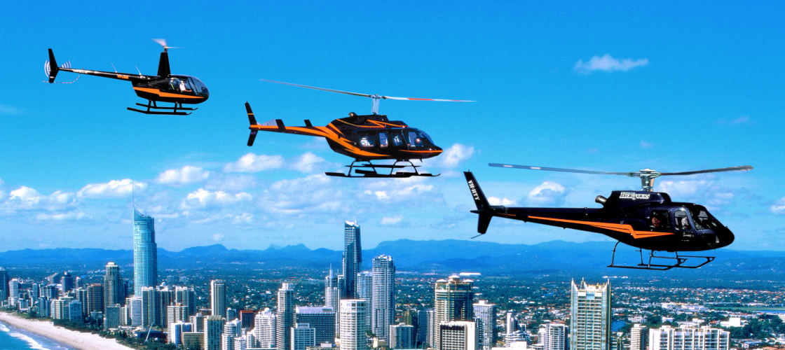 Surfers Paradise Jet Boat and Helicopter Package