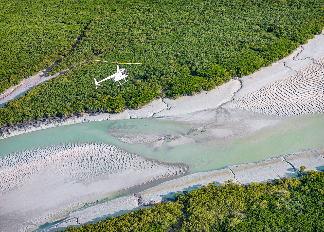 Pearls and Coast Scenic Helicopter Flight & Pearl Farm Tour with Lunch