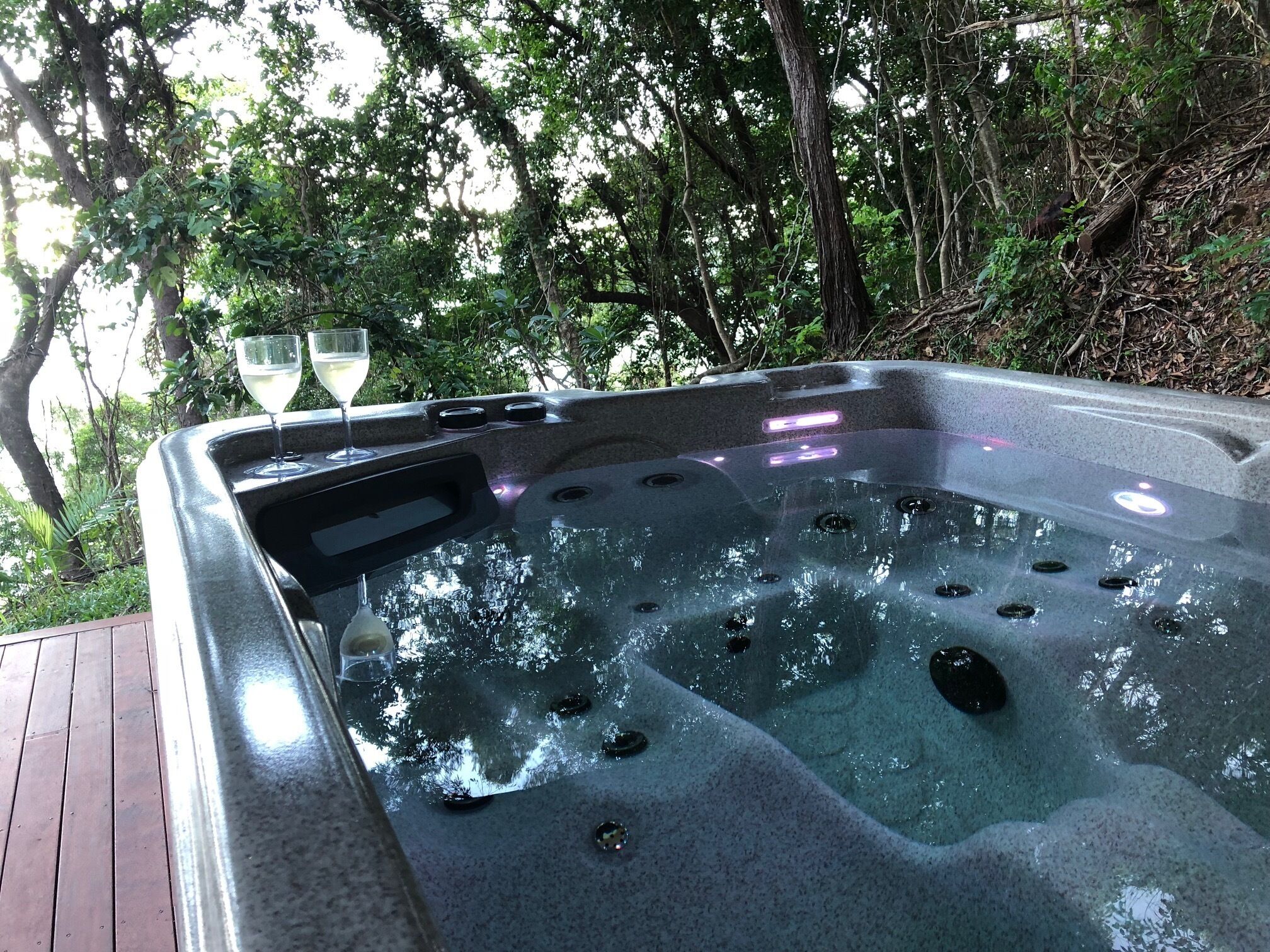 Gunnadoo - Ocean View Hut With Jacuzzi Private Rainforest Setting