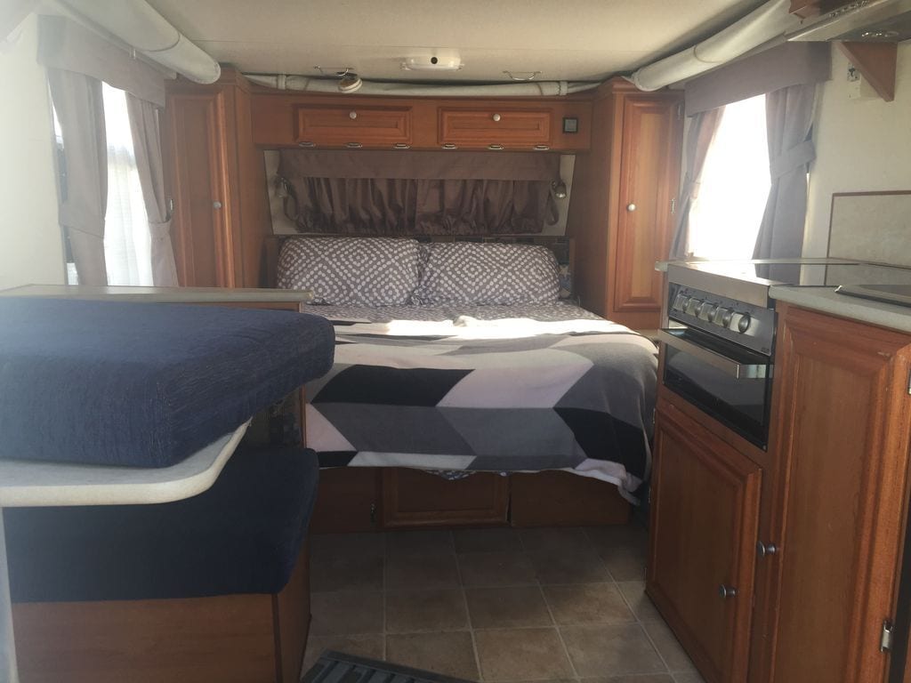 Exmouth Explorer Caravan Hire. Please Book Your Site Before Booking the van