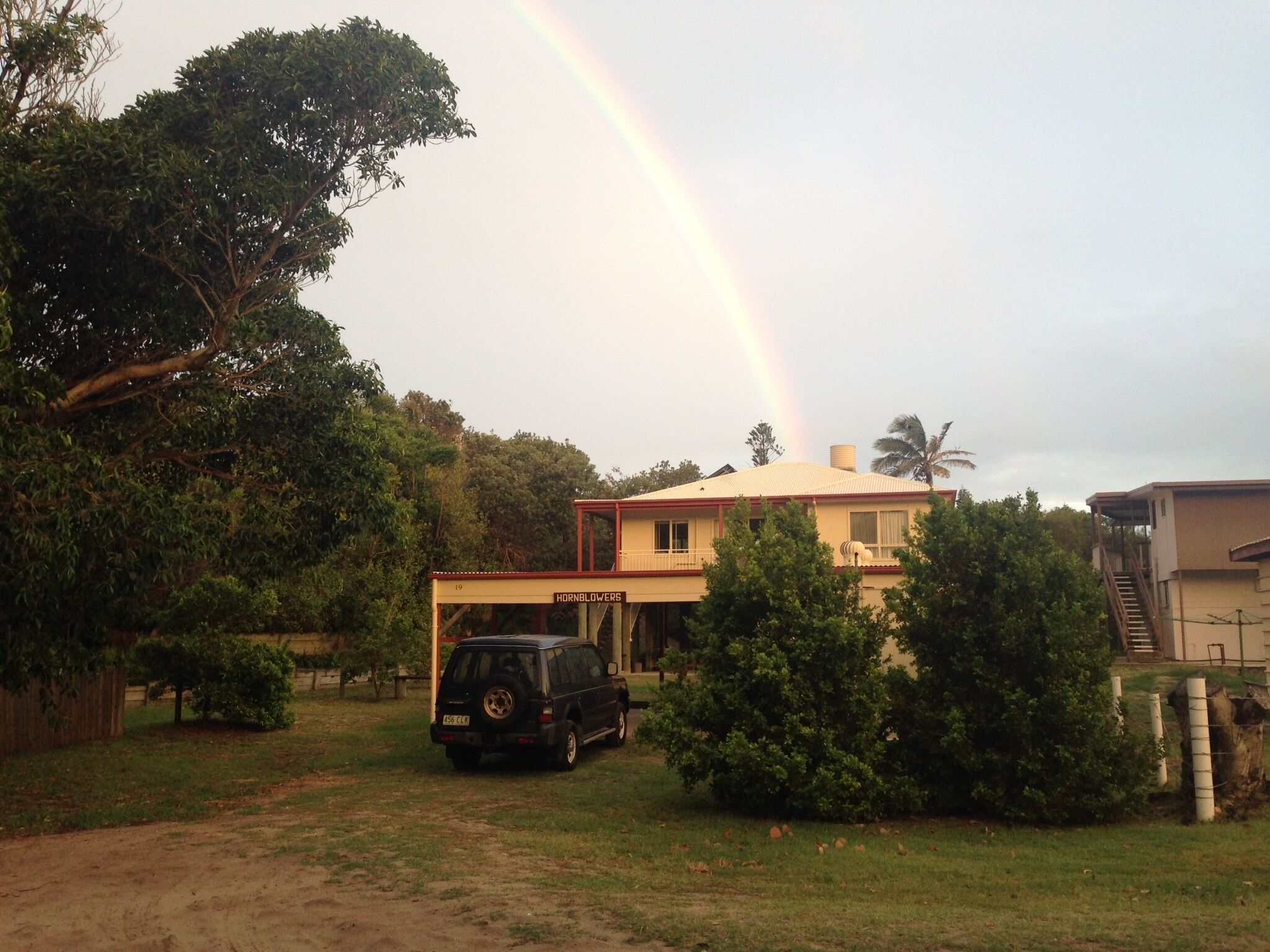 Hornblowers on Fraser Island. Eurong Second Valley close to Ocean Beach.