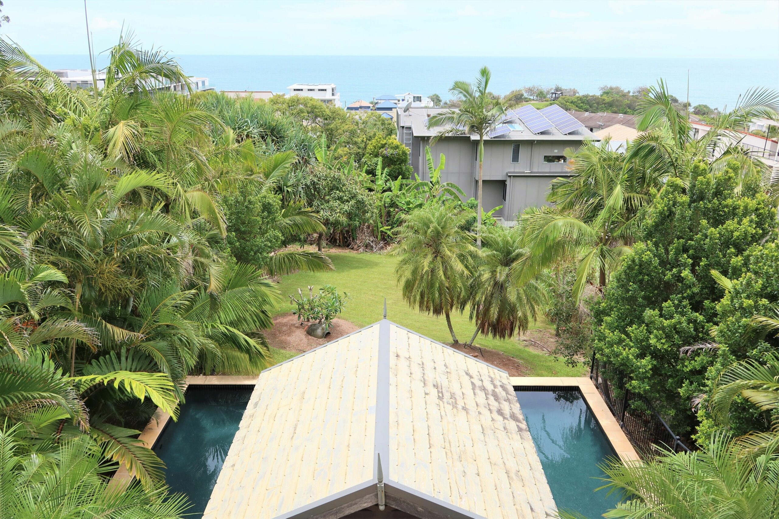 Peace & Relaxation: Coolum Ocean Views Luxury Home