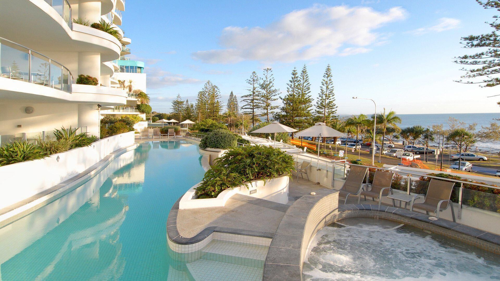 Sirocco 906 - Two Bedroom Unit located at the front of Mooloolaba Esplanade