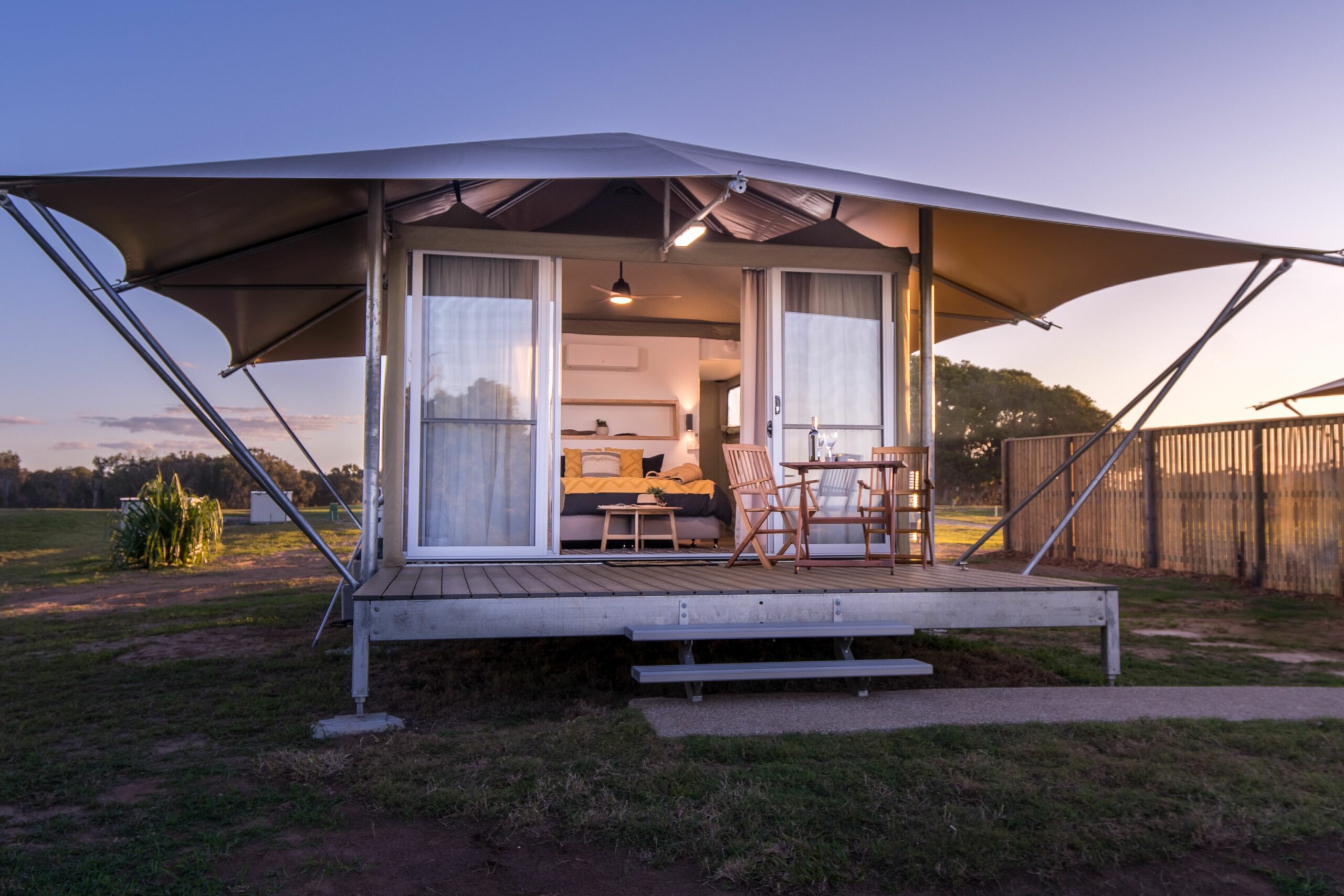 Absolute Beachfront Glamping Tent