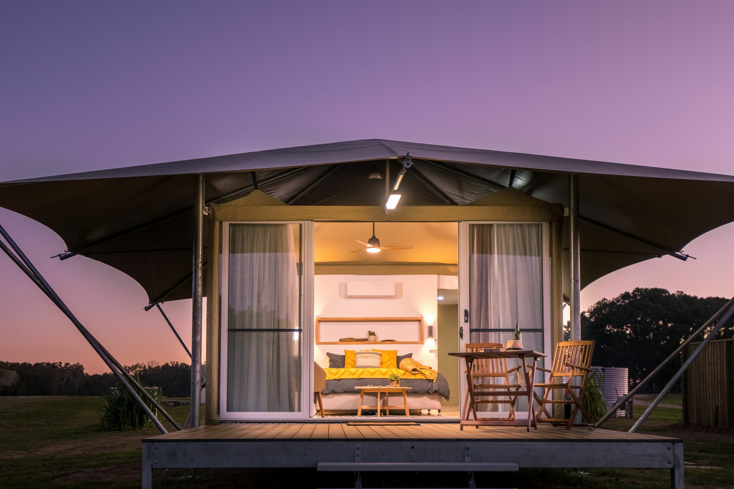 Absolute Beachfront Glamping Tent