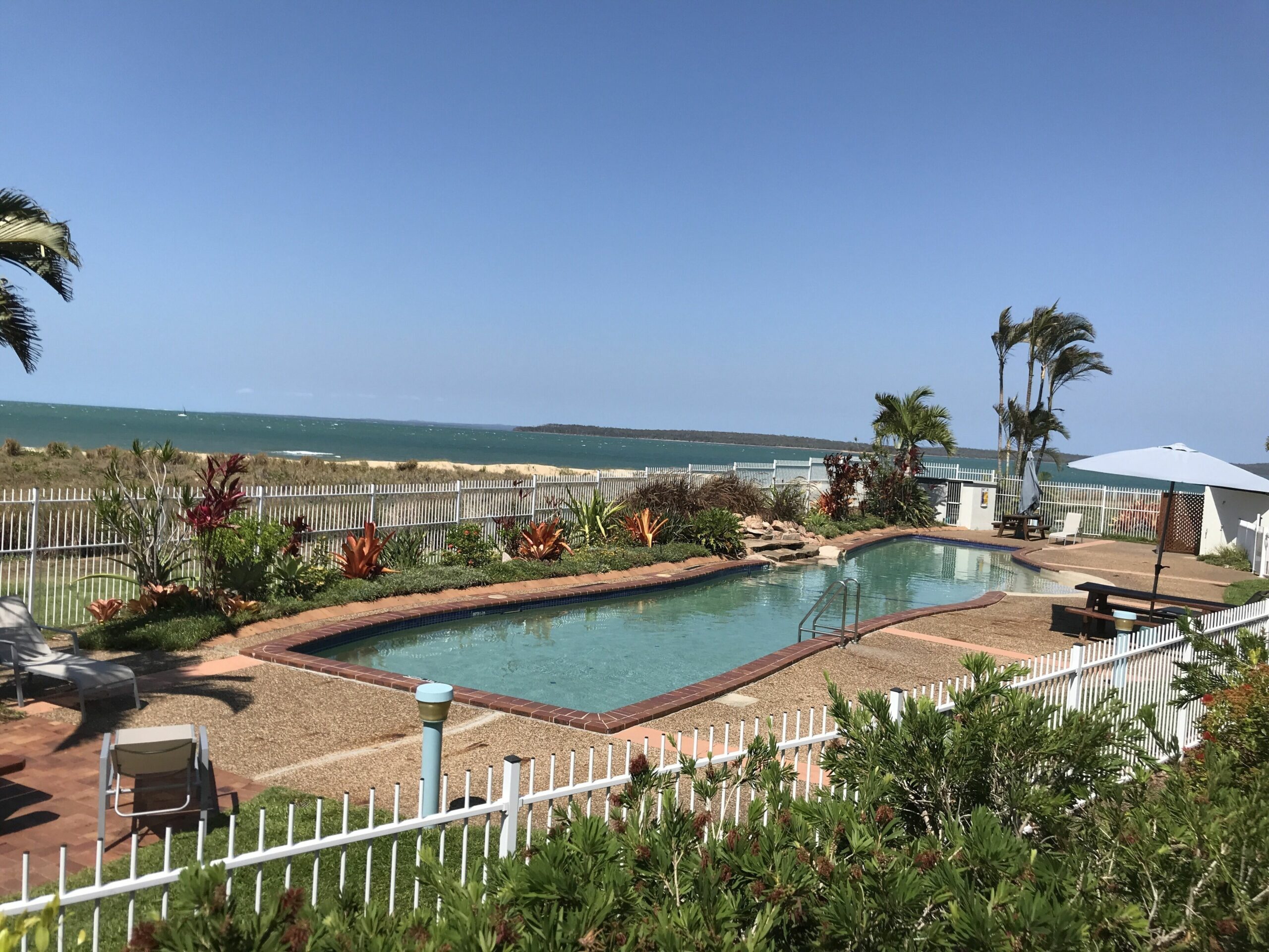 Beach Front Apartment With Pool