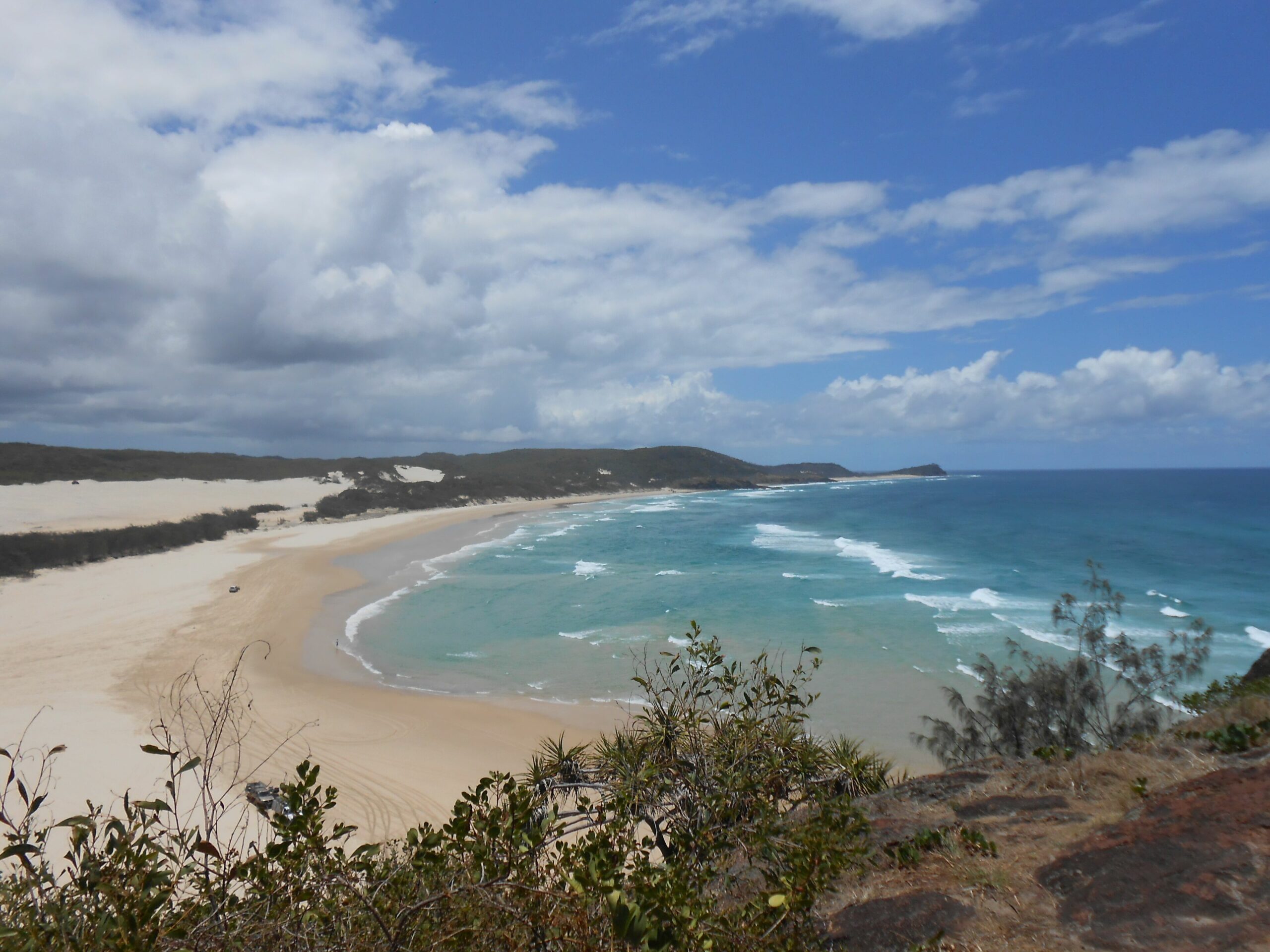 Hornblowers on Fraser Island. Eurong Second Valley close to Ocean Beach.