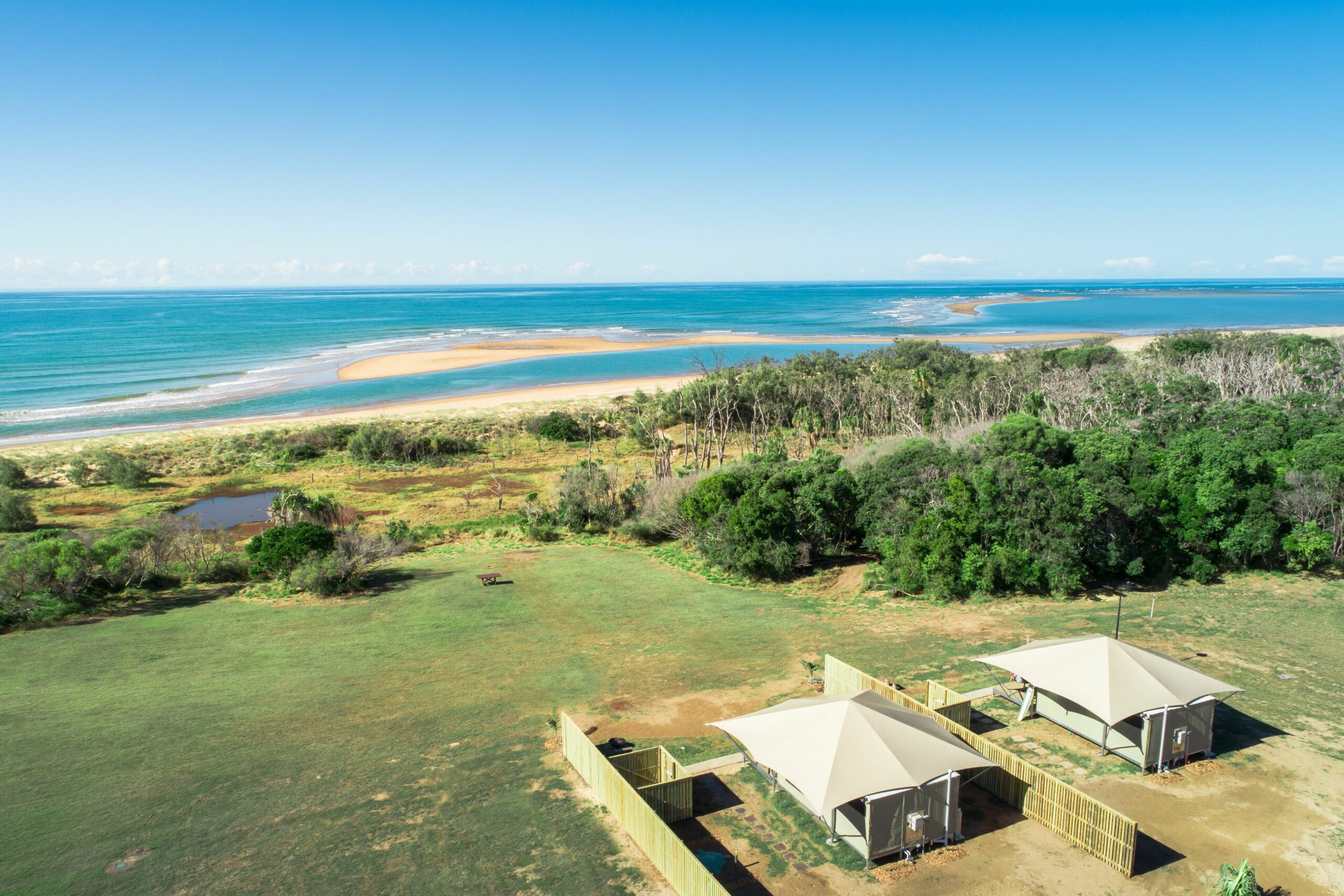 Absolute Beachfront Glamping Tent