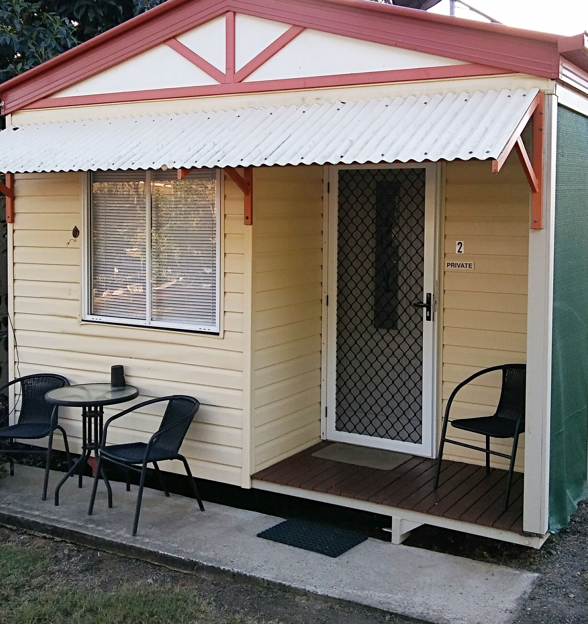 2 bedroom villa-style cabin