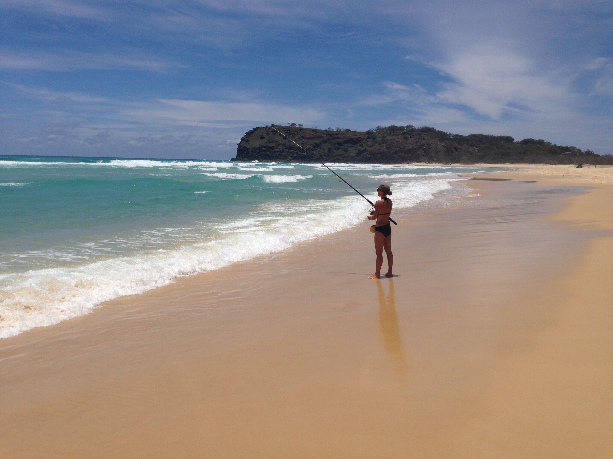 Hornblowers on Fraser Island. Eurong Second Valley close to Ocean Beach.