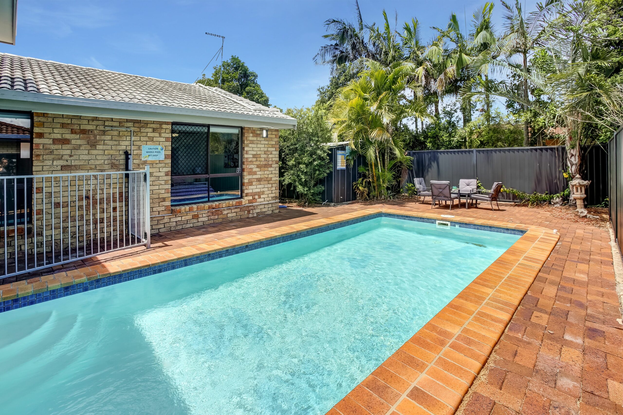 Poolside Oasis is the Ultimate Family, Couple or Business getaway Holiday House.