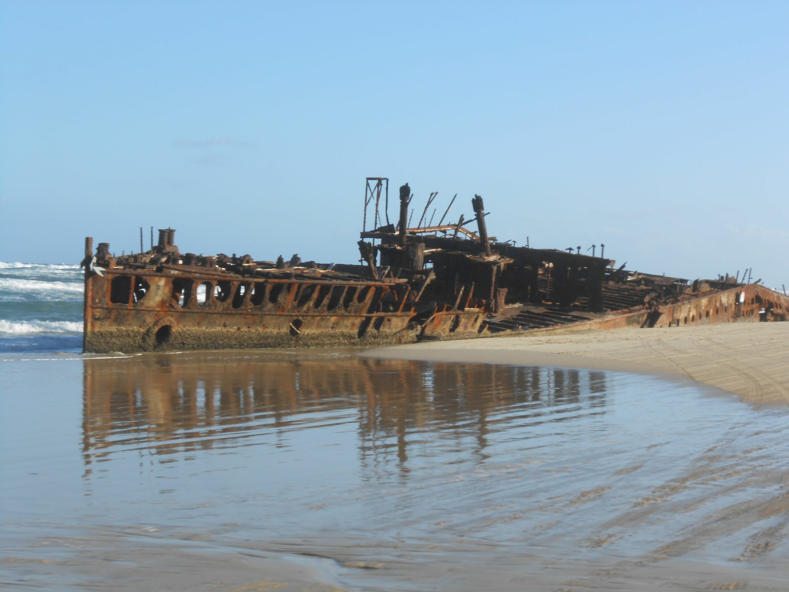 Hornblowers on Fraser Island. Eurong Second Valley close to Ocean Beach.