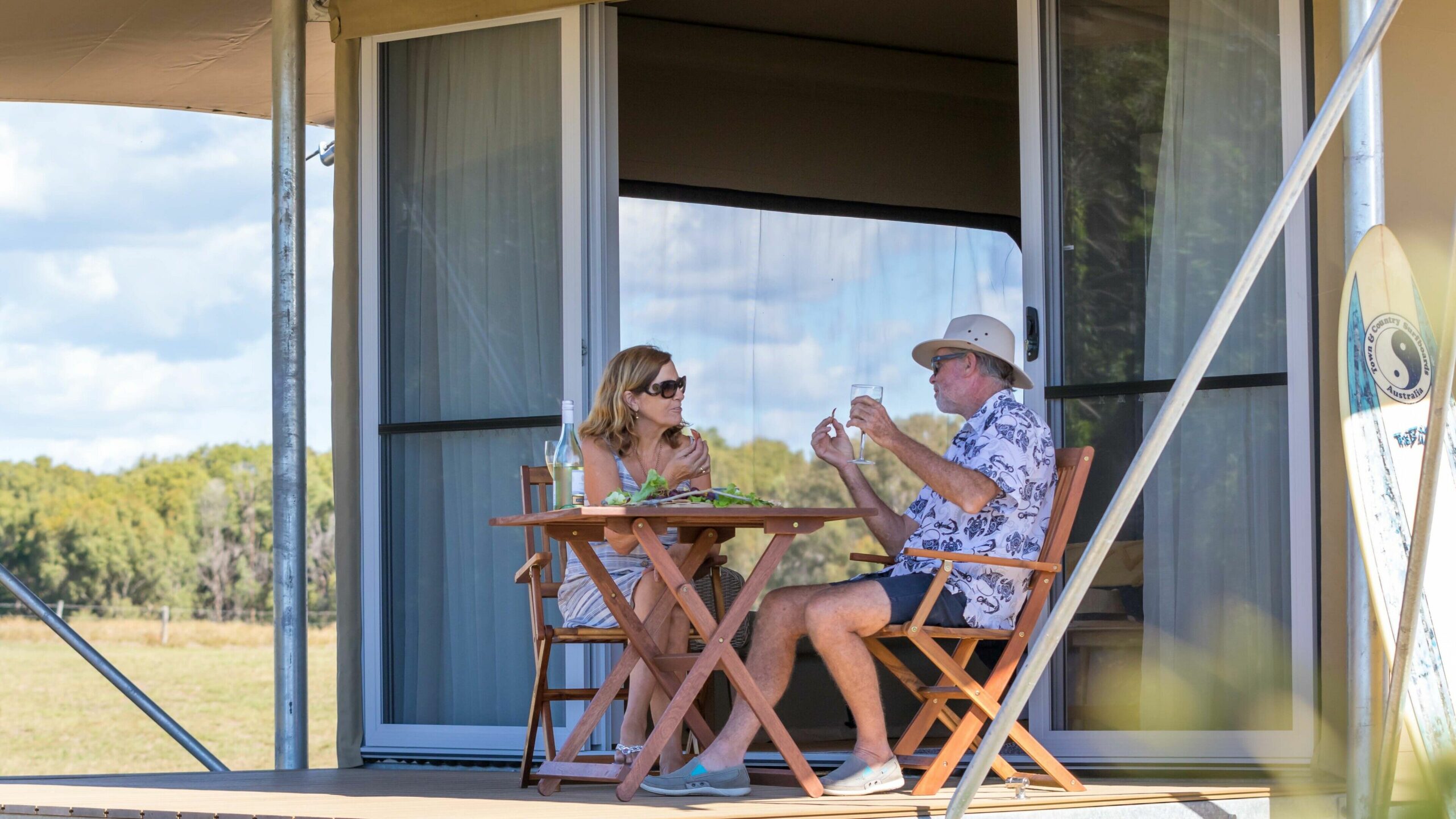 Beachfront Luxury Glamping Tent