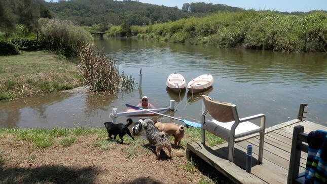 Bonfires, BYO kayak or Tinny, Fishing on-site & Dogs run free!