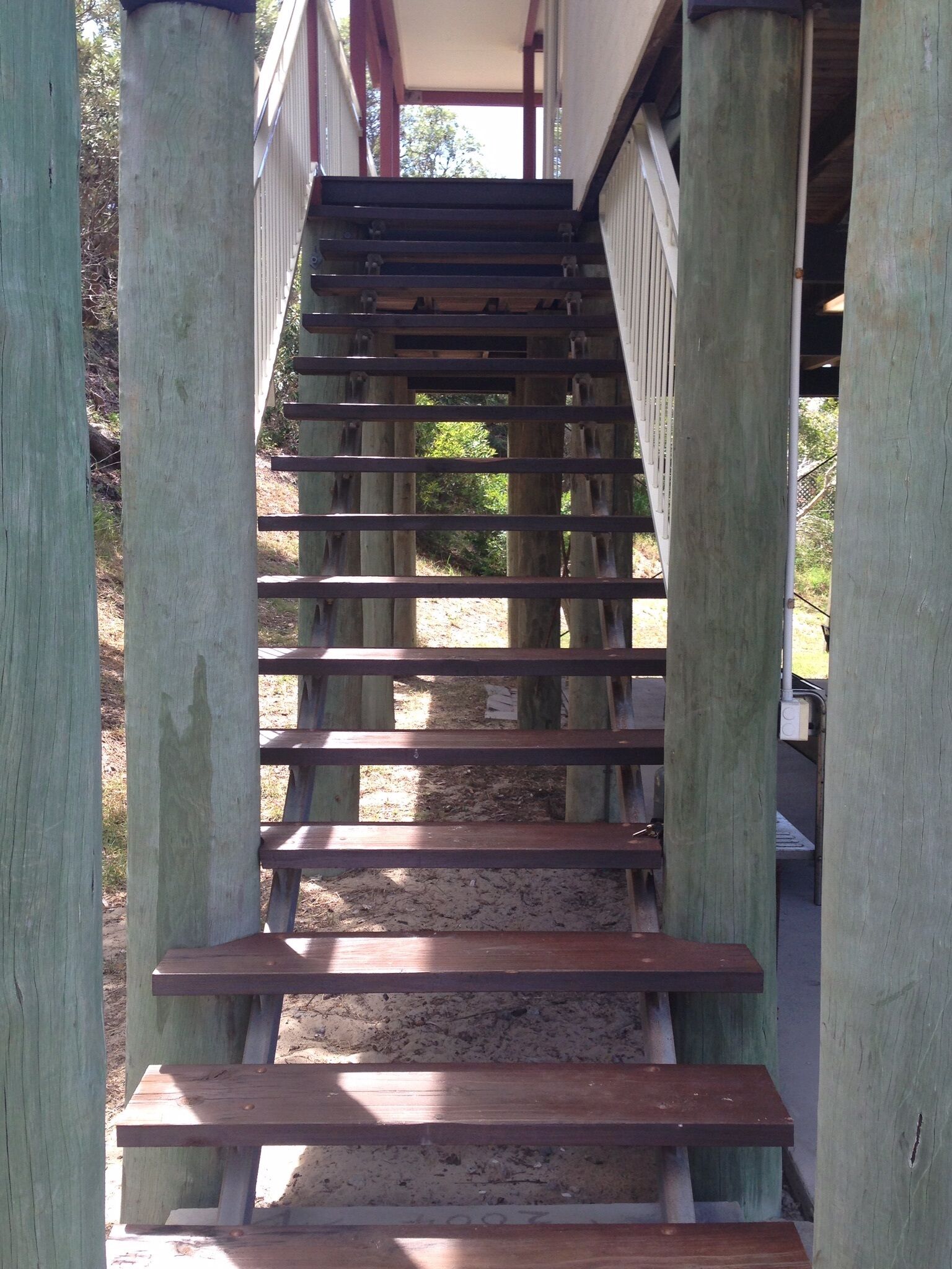 Hornblowers on Fraser Island. Eurong Second Valley close to Ocean Beach.