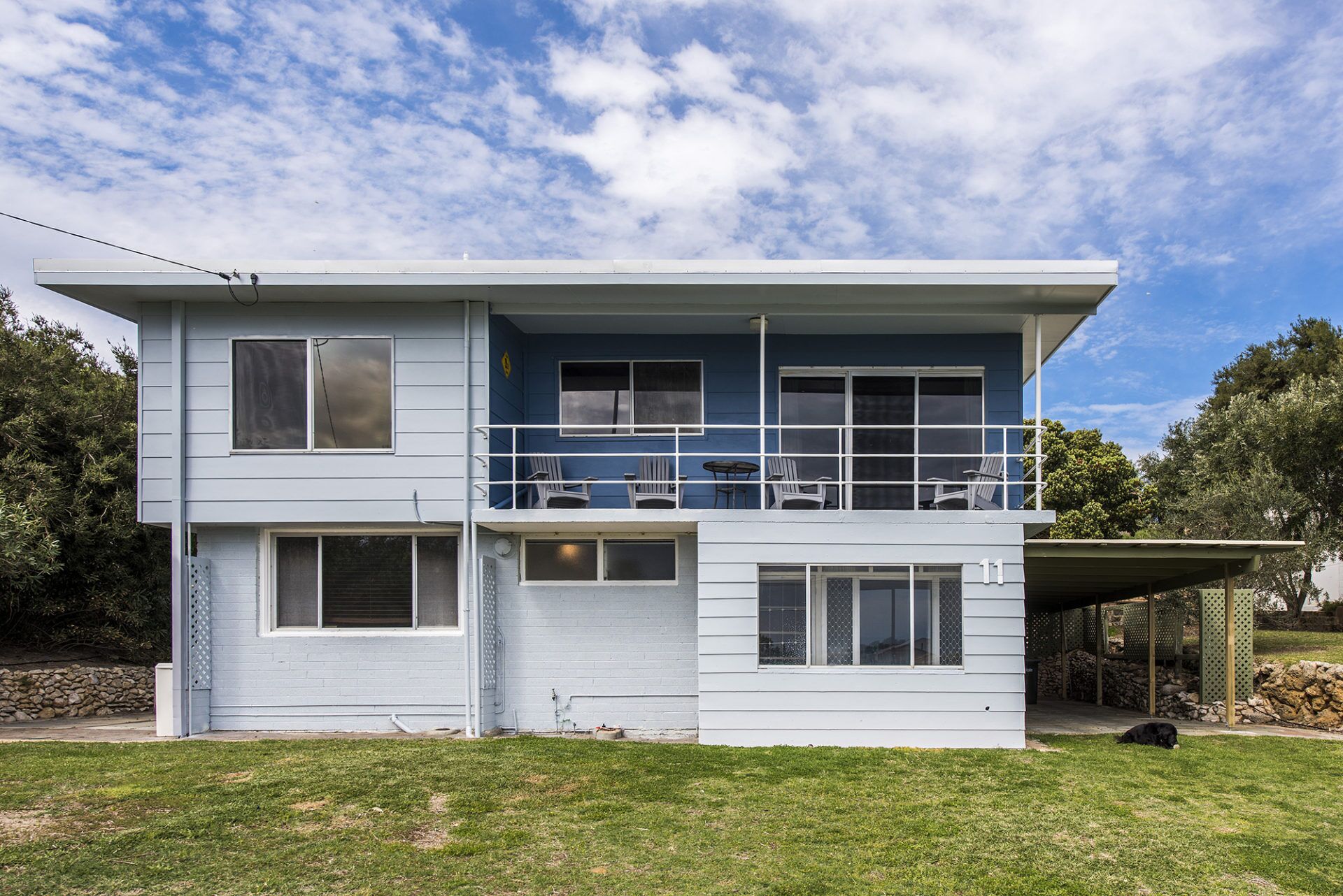 Outstanding Views situated across the road from the beach.