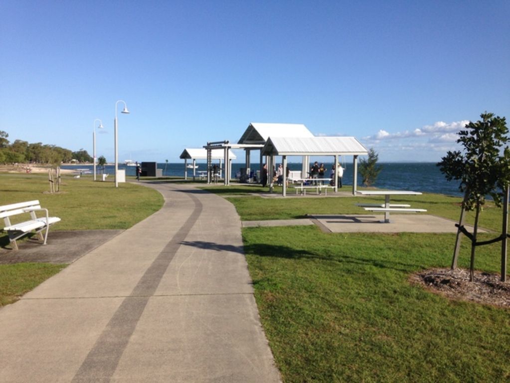 Keith's Place, the most popular unit on Bribie Island, near Brisbane.