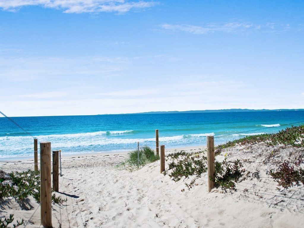 Views of Moreton Island From Balcony at Beachside Haven Rickman Pde, Woorim