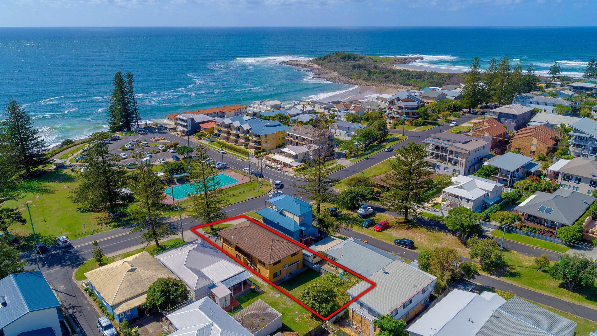 Burleigh House Opposite Main Beach - Views Free Wifi -linen