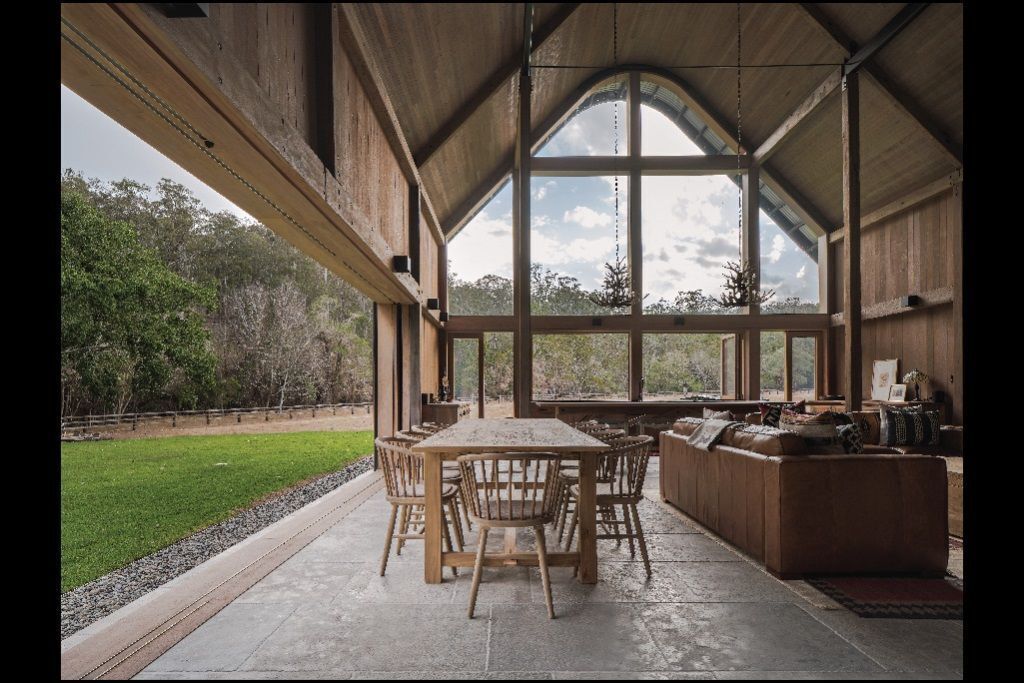 An American Barn Meets an Australian Shed