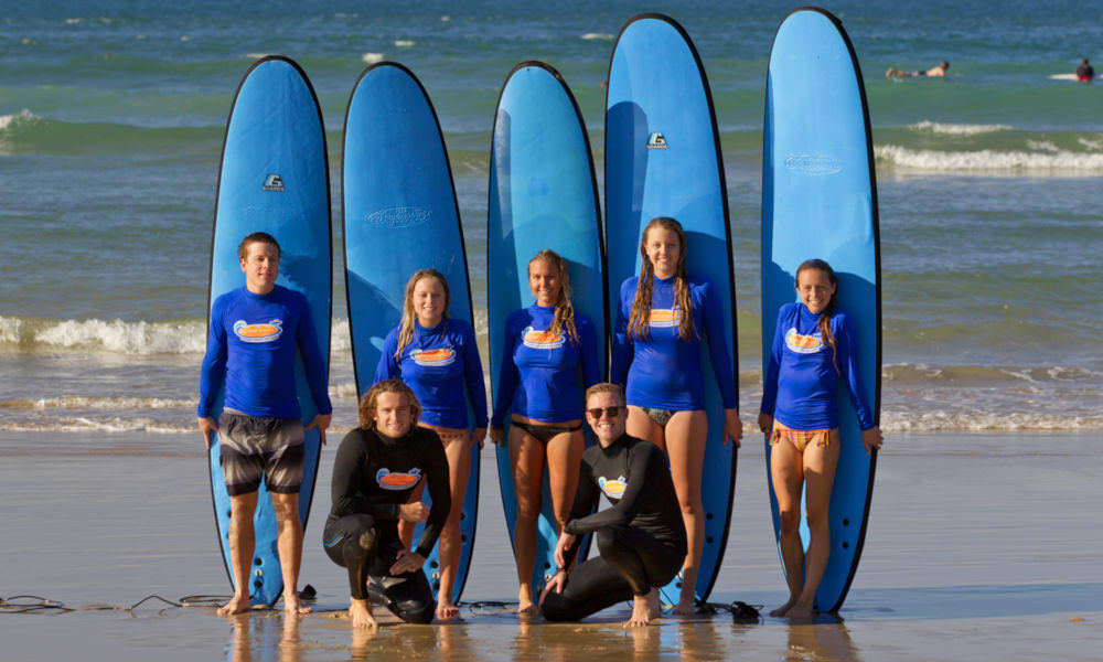 Learn to Surf at Broadbeach