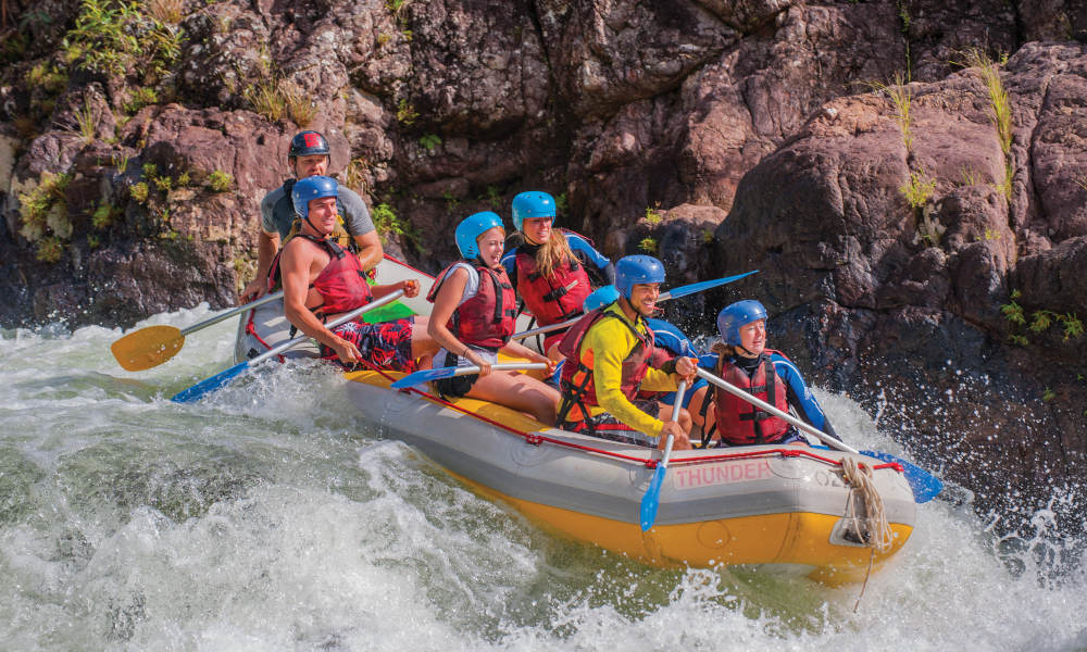 Tully River Full Day White Water Rafting Adventure with Lunch