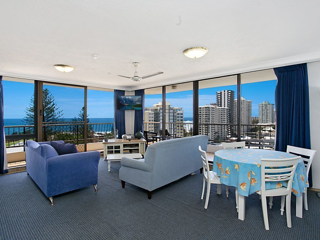 Chateau Royale Unit 34 Balcony with ocean views and overlooking Coolangatta