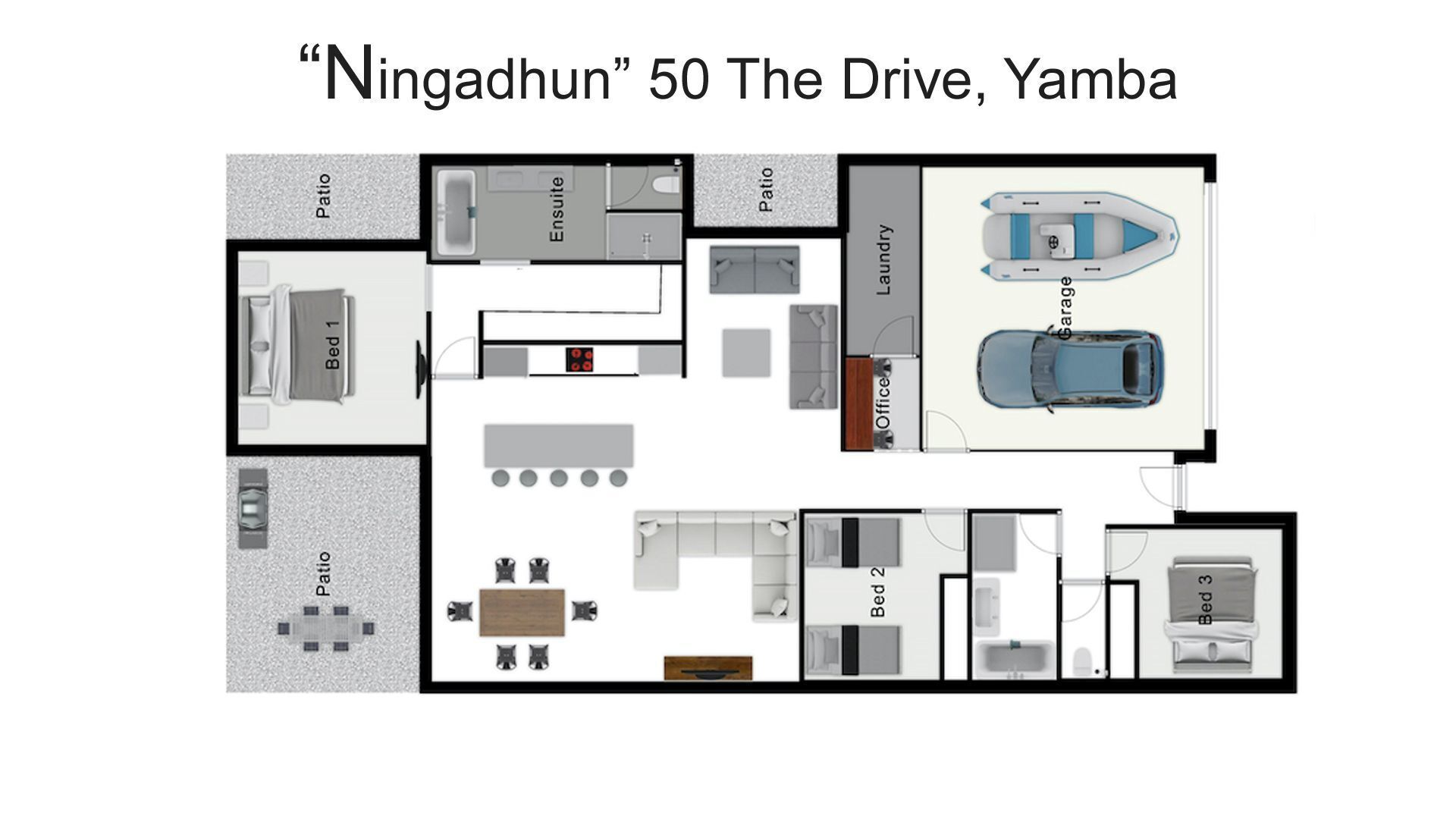 Ningadhun 50 The Drive Yamba Close to Golf Course and Beaches