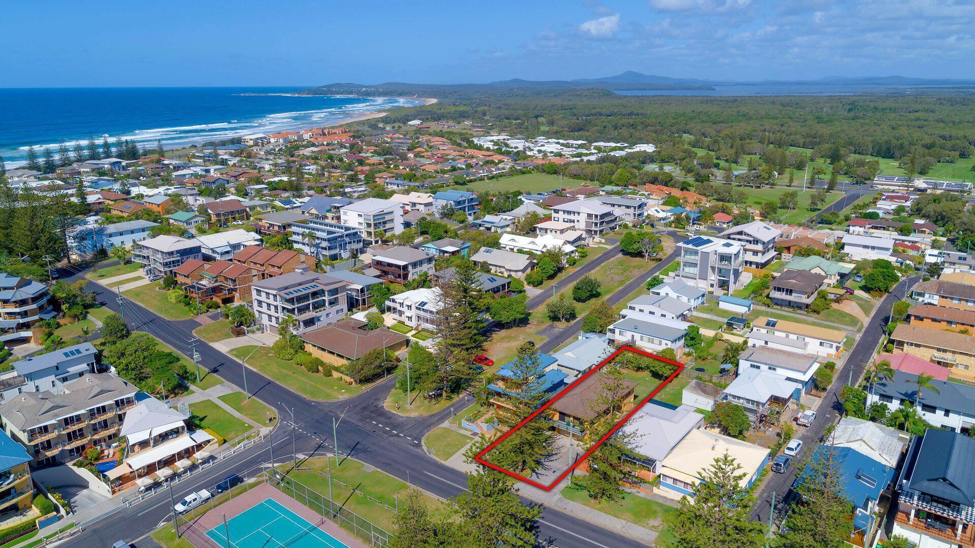 Burleigh House Opposite Main Beach - Views Free Wifi -linen