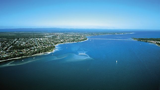 Keith's Place, the most popular unit on Bribie Island, near Brisbane.