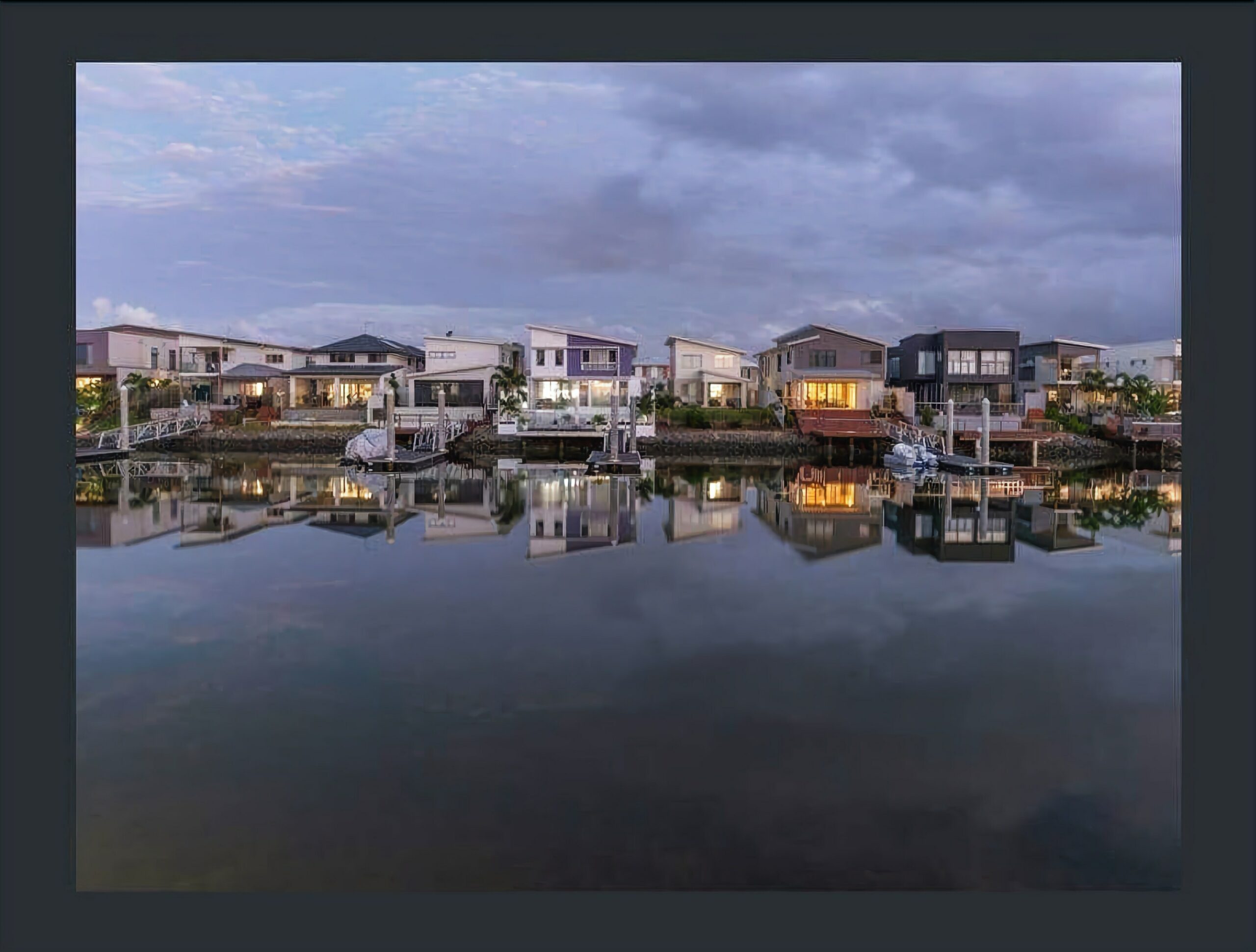 Hope Island Water Front House