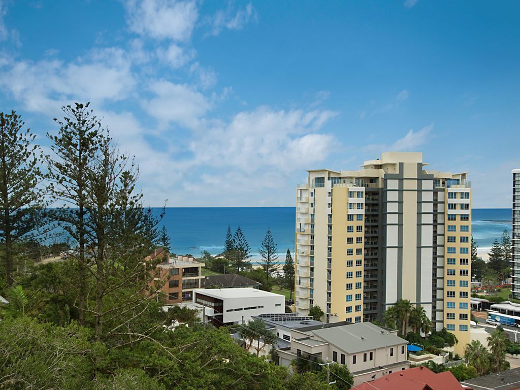 Chateau Royale Unit 34 Balcony with ocean views and overlooking Coolangatta