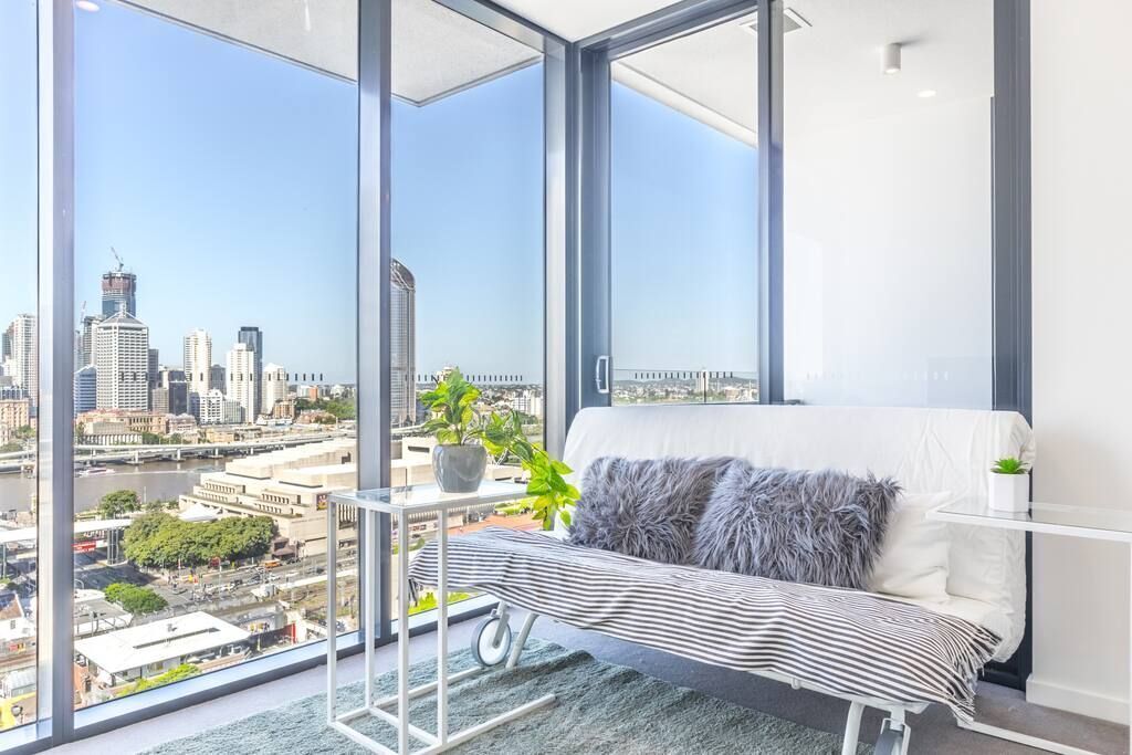 Extraordinary Cbd/river View Apartment@south Bank