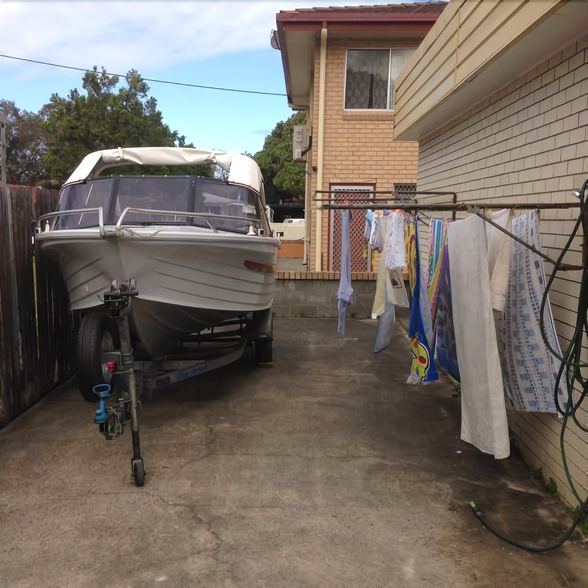 Keith's Place, the most popular unit on Bribie Island, near Brisbane.